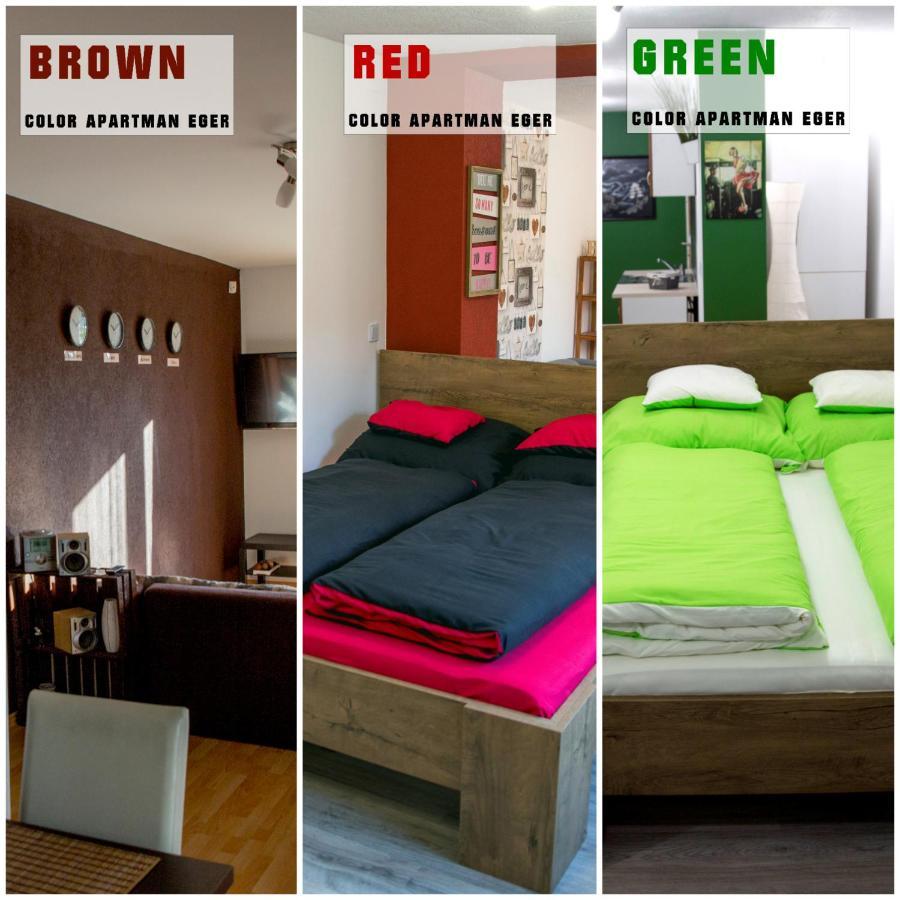 Color Apartmanok Eger Esterno foto