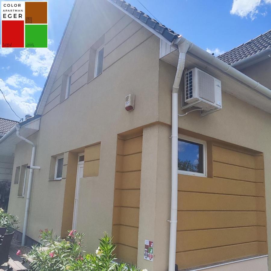 Color Apartmanok Eger Esterno foto